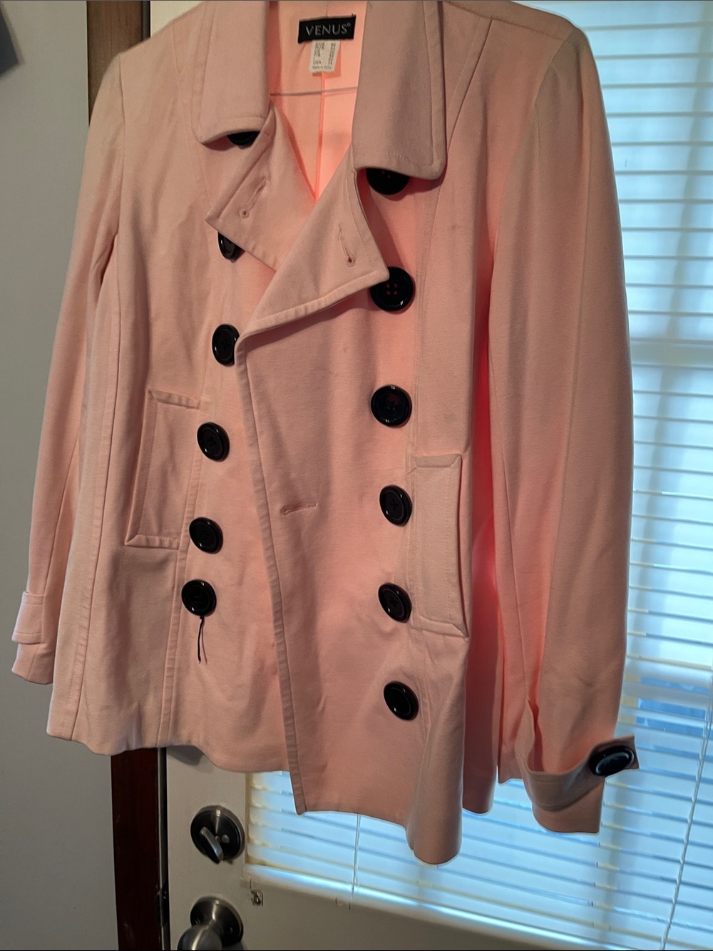 Pink Pea Coat
